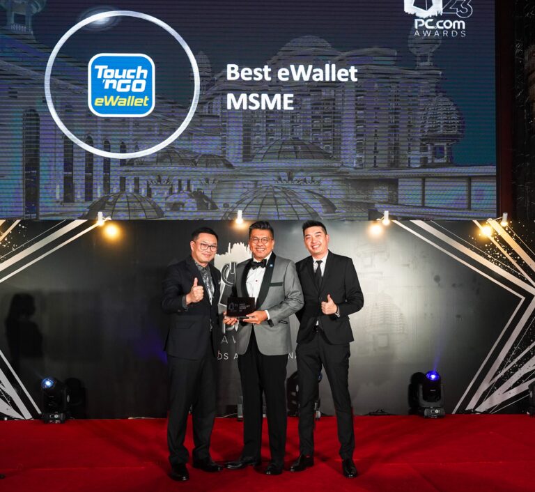 Touch ‘n Go eWallet bags two prestigious awards at PC.com Awards 2023