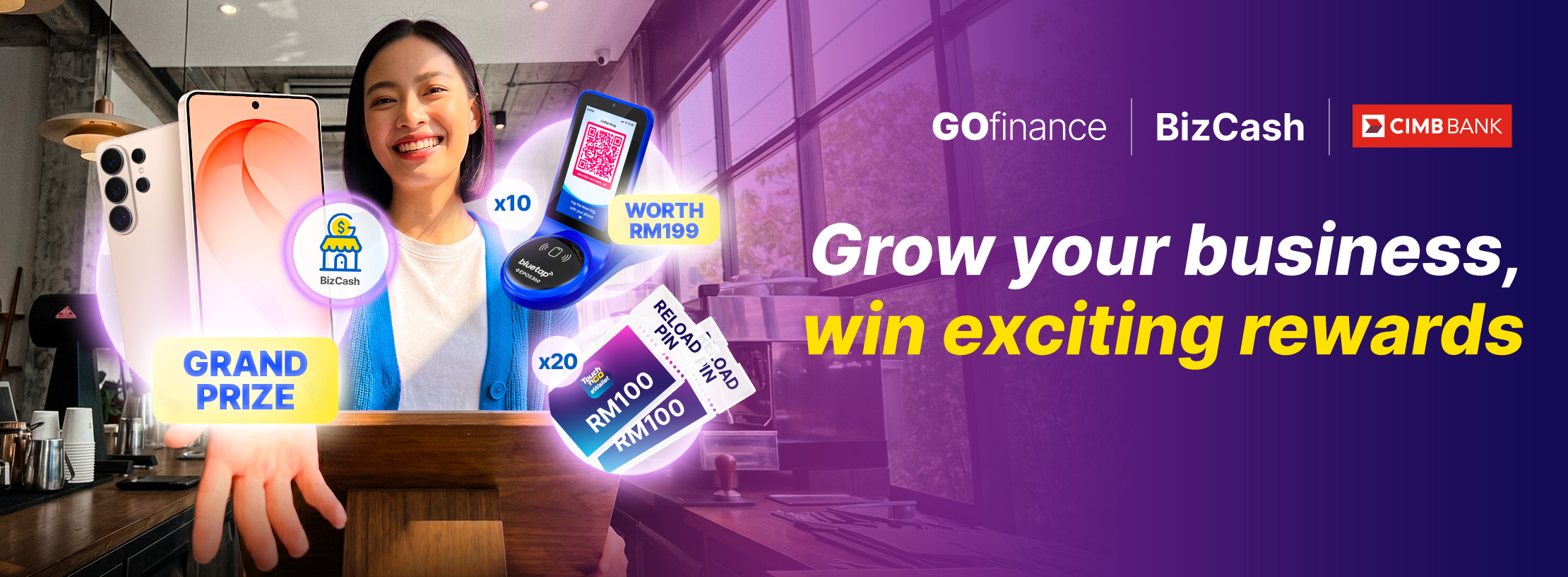 BizCash - launch campaign - web banner