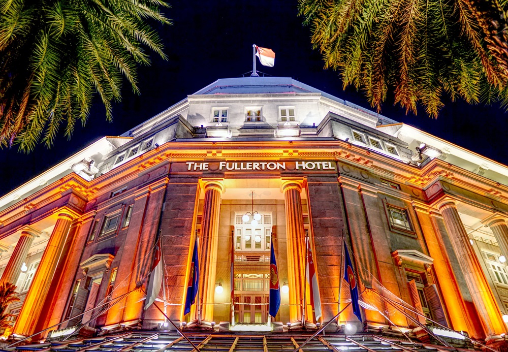 The Fullerton Hotel.