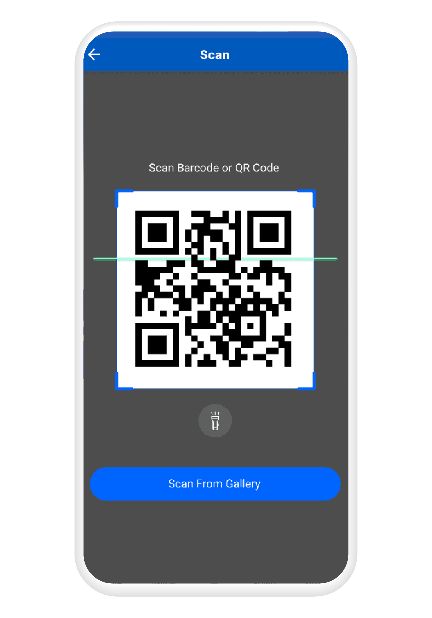 Scan the QR code on the welcome letter