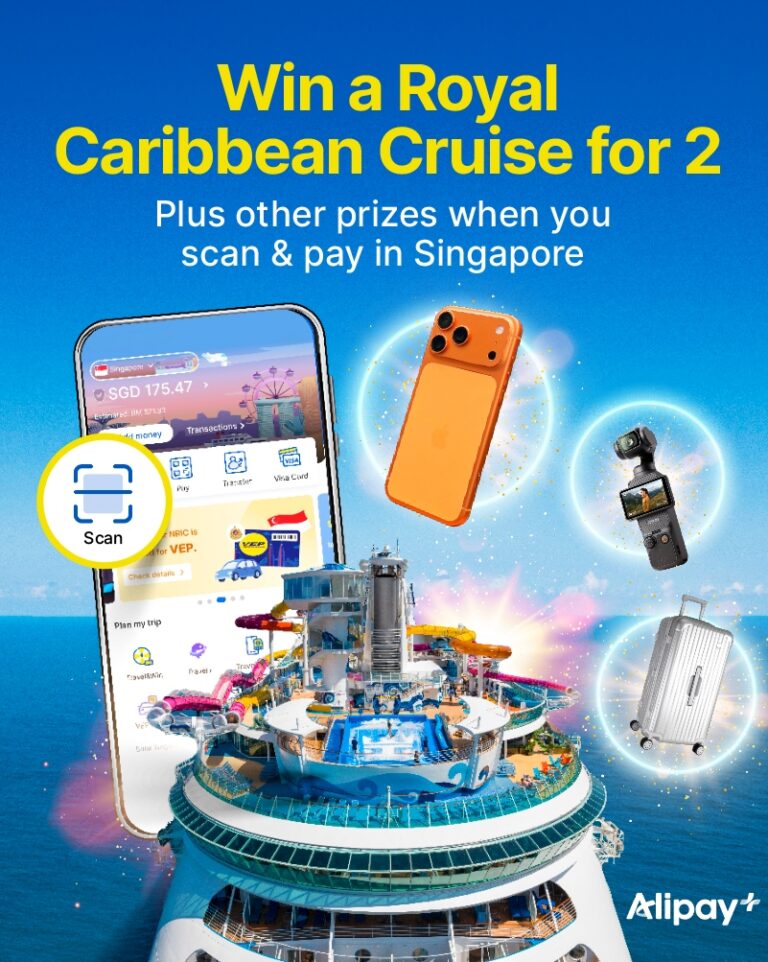 Spend, Scan, Set Sail: Stand a chance to win a Royal Caribbean Cruise sailing from Singapore with TNG eWallet