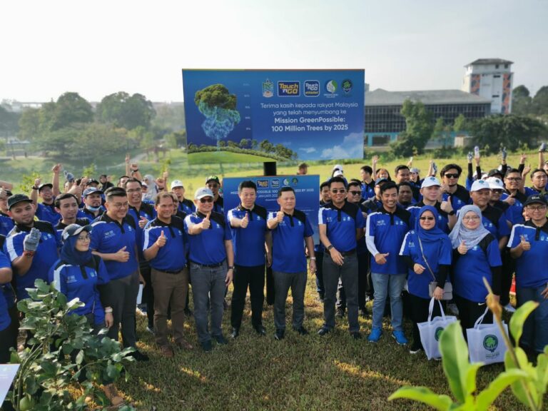 Touch ‘n Go eWallet Plants First Batch of Trees under Mission GreenPossible campaign