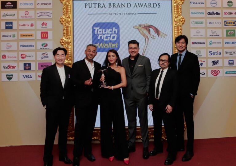 Touch ‘n Go eWallet Wins Platinum at Putra Brand Awards 2022