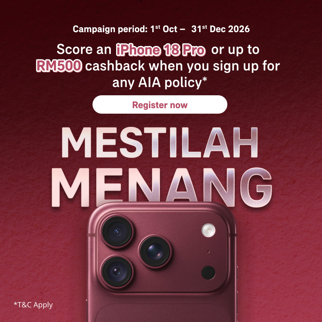 AIA Mestilah Menang Campaign