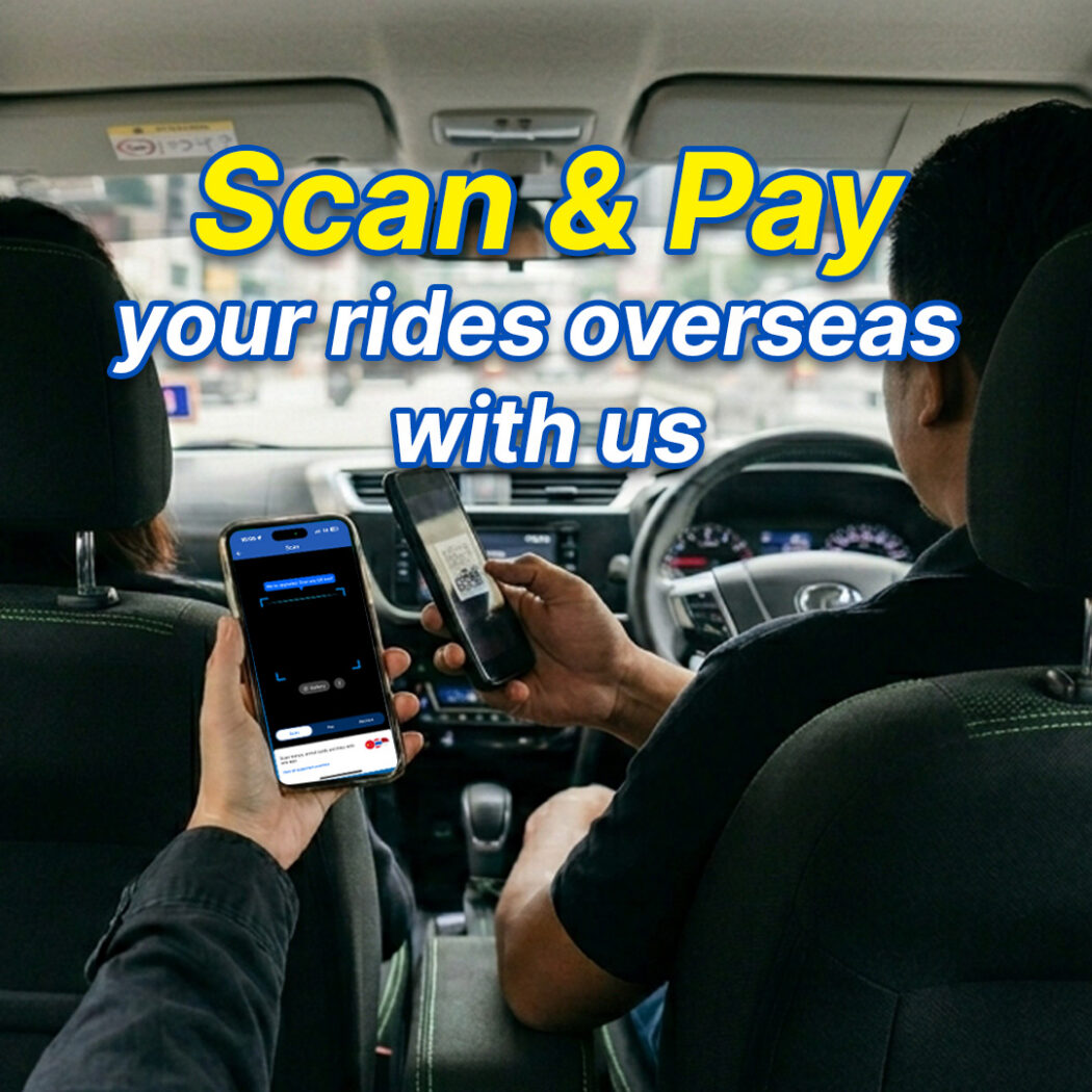 Skip 3% foreign fees when you scan & pay your rides overseas with us!