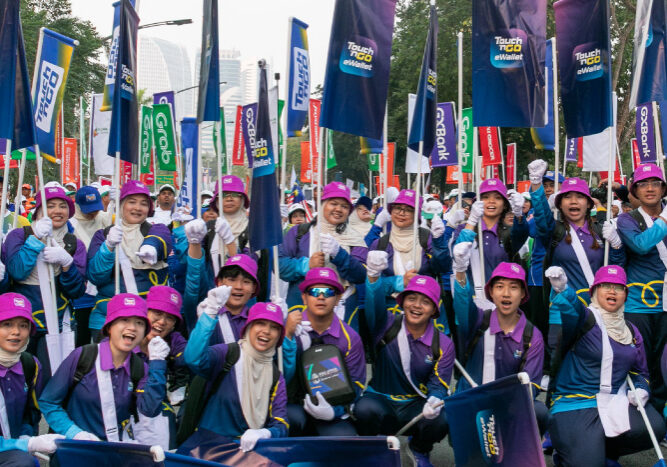 TNG eWallet's contingent