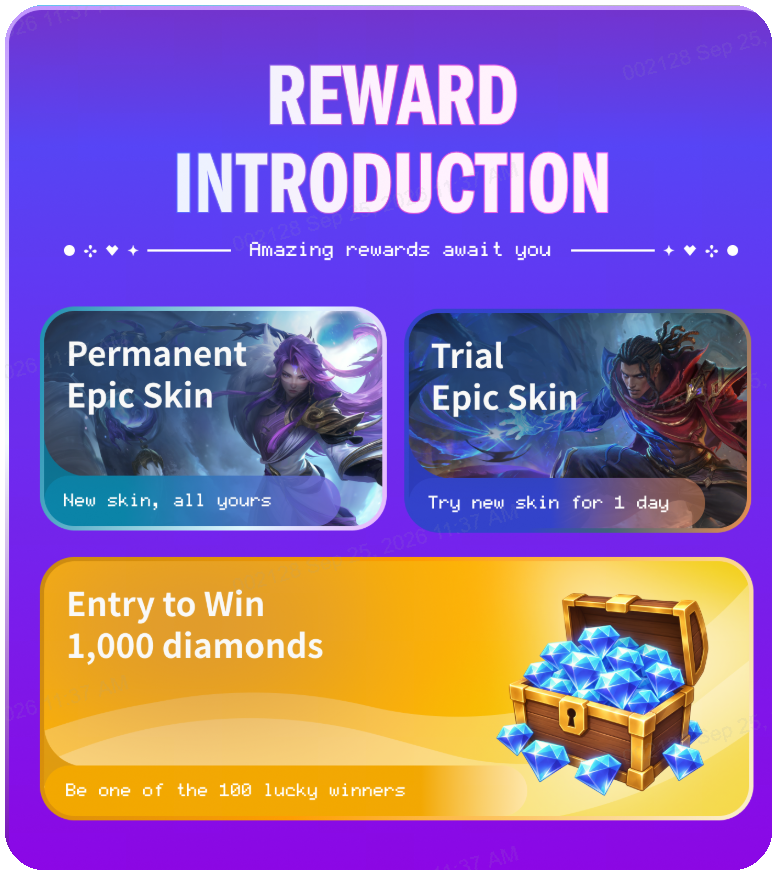 MLBB 10th anniversary campaign rewards