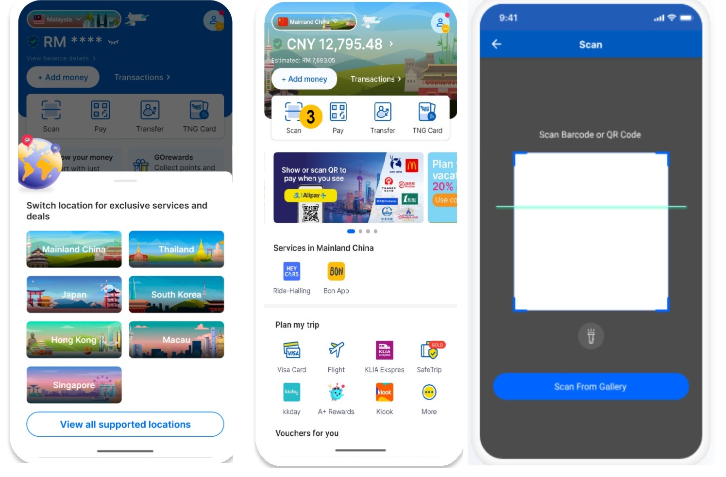 8 best apps to download for your China trip - TNG eWallet