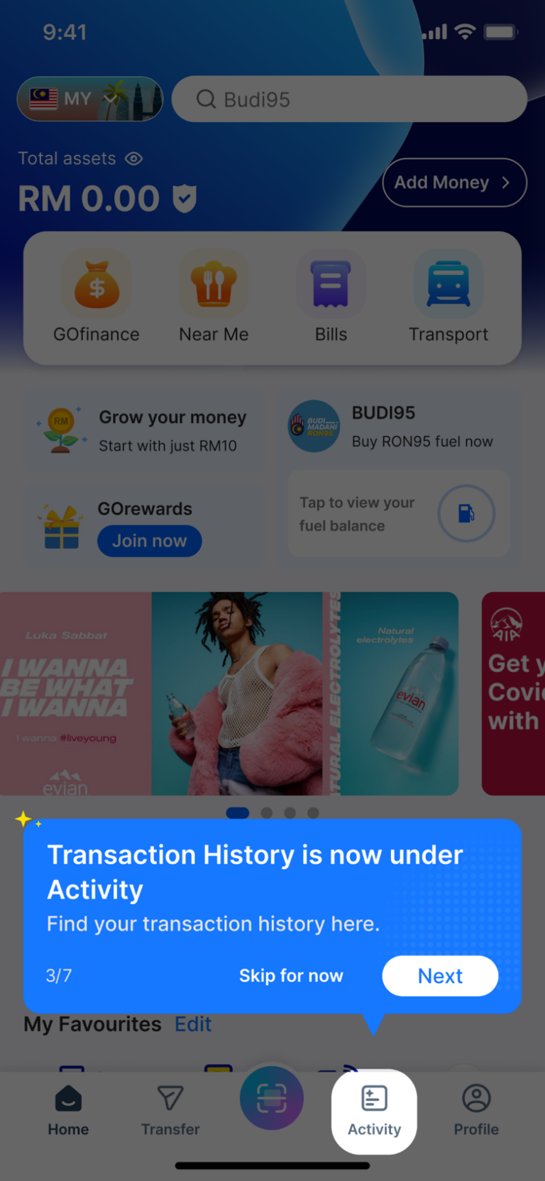 Tng Ewallet Introduction TNG eWallet homepage guide | TNG eWallet