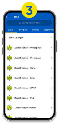 Select Zakat type
